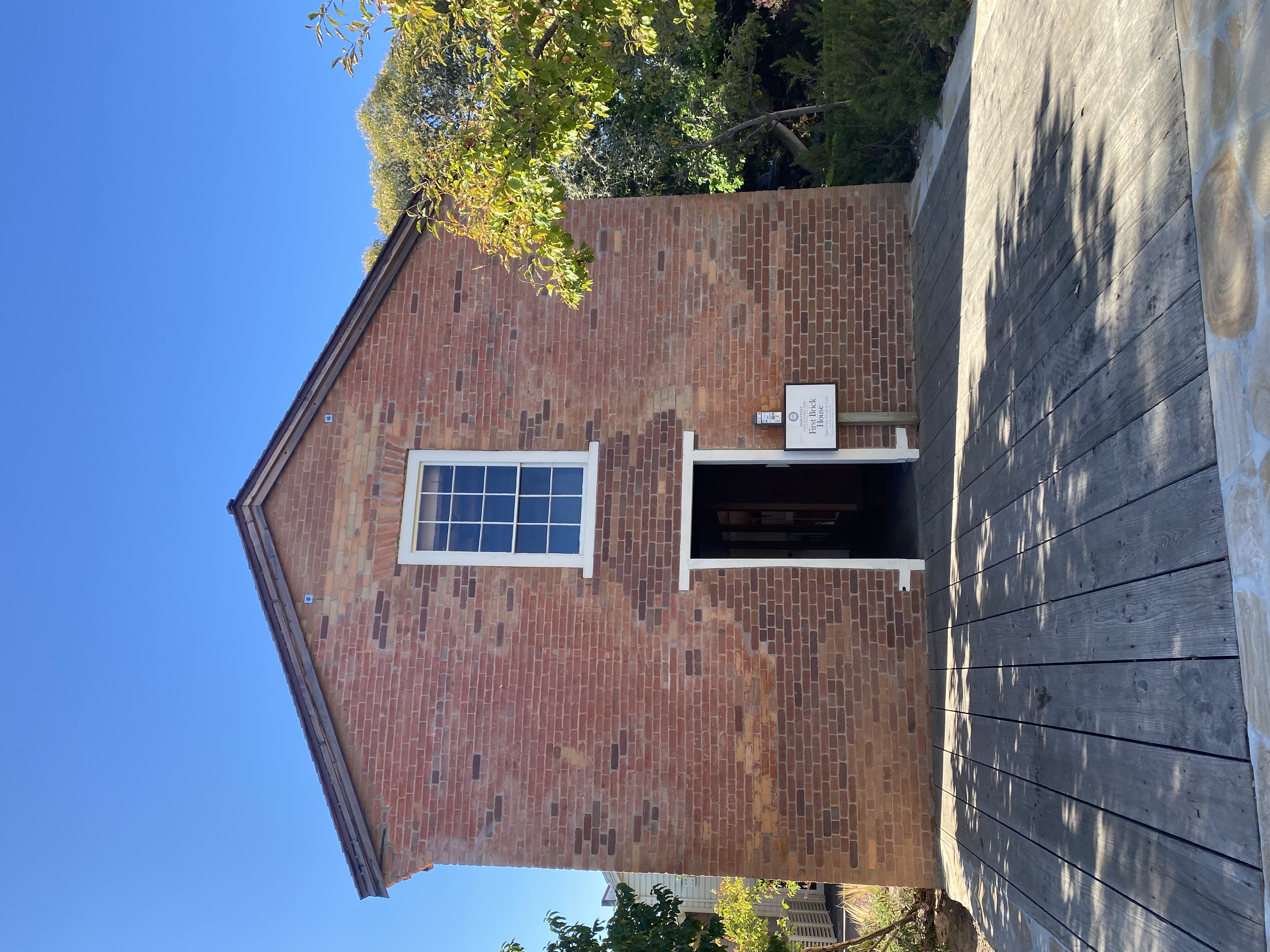 First red brick house in California